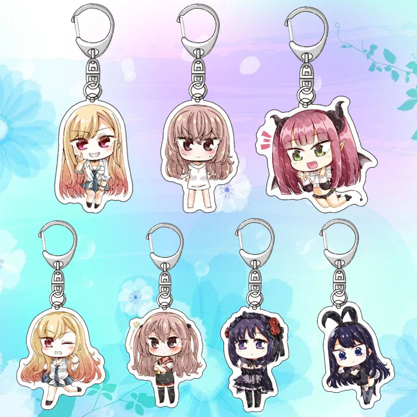 Gojo Wakana Inui Sajuna Anime Figure Pendant Keychain My Dress-Up Darling Key Buckle Periphery Accessories Girls Toys Gifts
Gojo Wakana Inui Sajuna Anime Figure Pendant Keychain My Dress-Up Darling Key Buckle Periphery Accessories Girls Toys Gifts