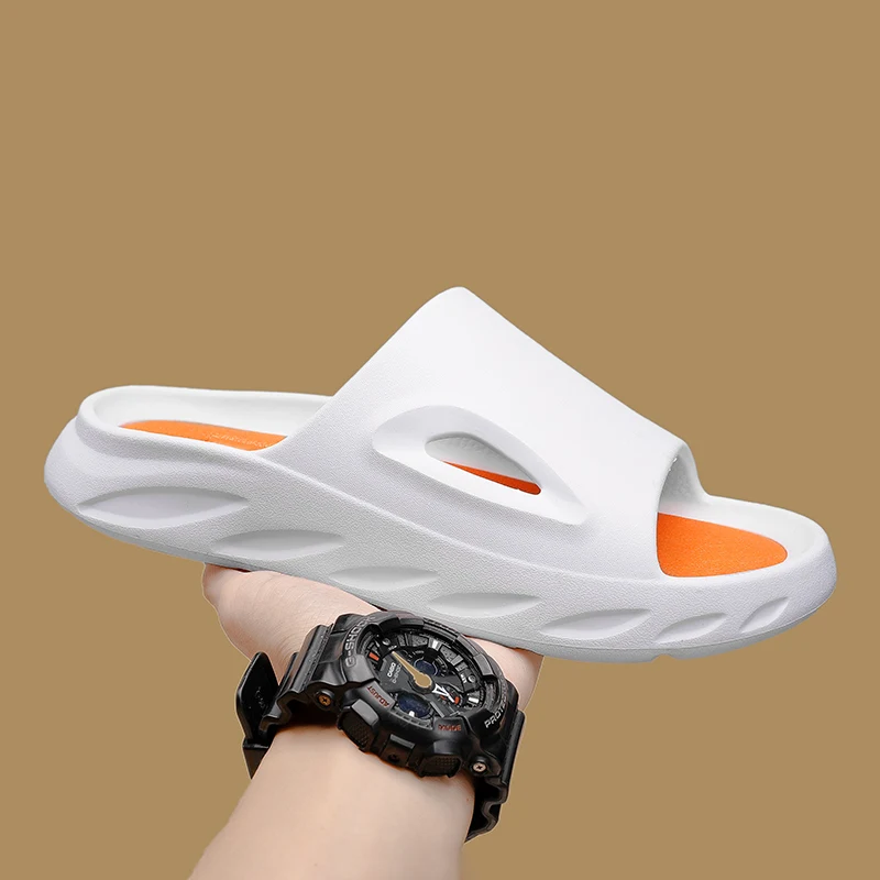 Fashion Summer Men's Slides New Men Slippers Outdoor Women Sandals Unisex Beach Slippers Bathroom Slides Trendy Casual Shoes
Fashion Summer Men's Slides New Men Slippers Outdoor Women Sandals Unisex Beach Slippers Bathroom Slides Trendy Casual Shoes