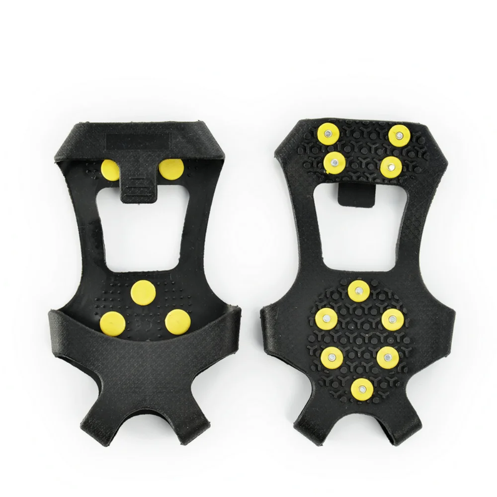 1 Pair S-XL10 Studs Anti-Skid Snow Ice Climbing Shoe Spikes Ice Grips Cleats Crampons Winter Climbing Anti Slip Shoe Cover Part
1 Pair S-XL10 Studs Anti-Skid Snow Ice Climbing Shoe Spikes Ice Grips Cleats Crampons Winter Climbing Anti Slip Shoe Cover Part