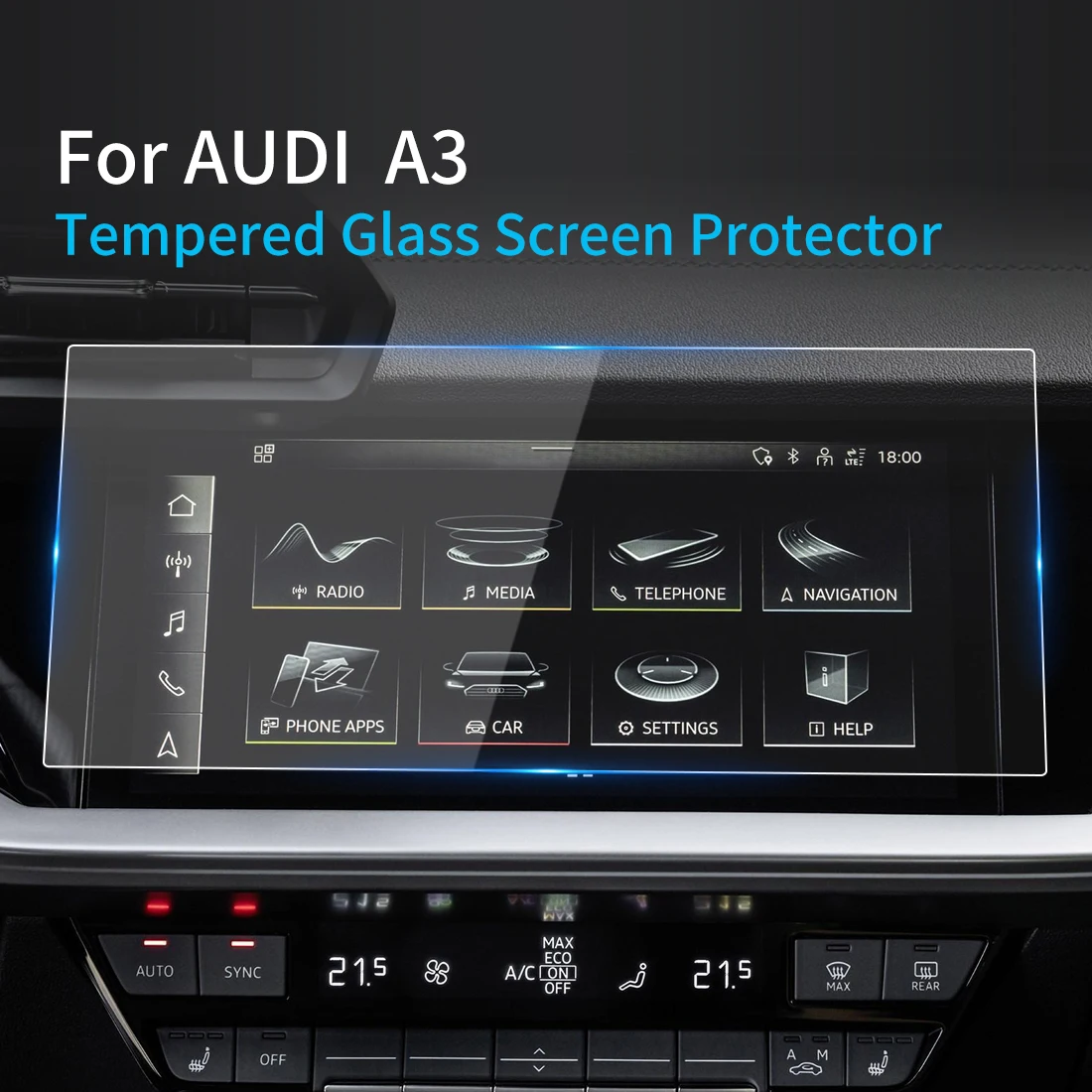 For Audi A3 2023 Screen Protector Carplay Tempered Glass Protective Film Navigator Protection Auto Car Stickers GPS Accessories
For Audi A3 2023 Screen Protector Carplay Tempered Glass Protective Film Navigator Protection Auto Car Stickers GPS Accessories