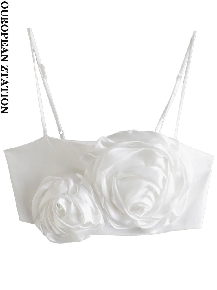 PAILETE Women 2022 sexy fashion floral appliques cropped tank tops vintage backless side zipper thin straps female camis mujer
PAILETE Women 2022 sexy fashion floral appliques cropped tank tops vintage backless side zipper thin straps female camis mujer