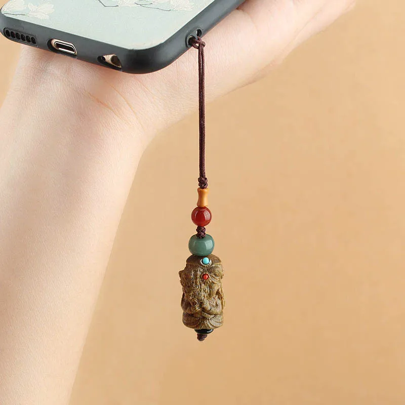 Zakiram Female God of Wealth Mobile Phone Hanging Rope Sandalwood Tibetan Ornament Hanging Piece Non slip Chain Jewelry
Zakiram Female God of Wealth Mobile Phone Hanging Rope Sandalwood Tibetan Ornament Hanging Piece Non slip Chain Jewelry