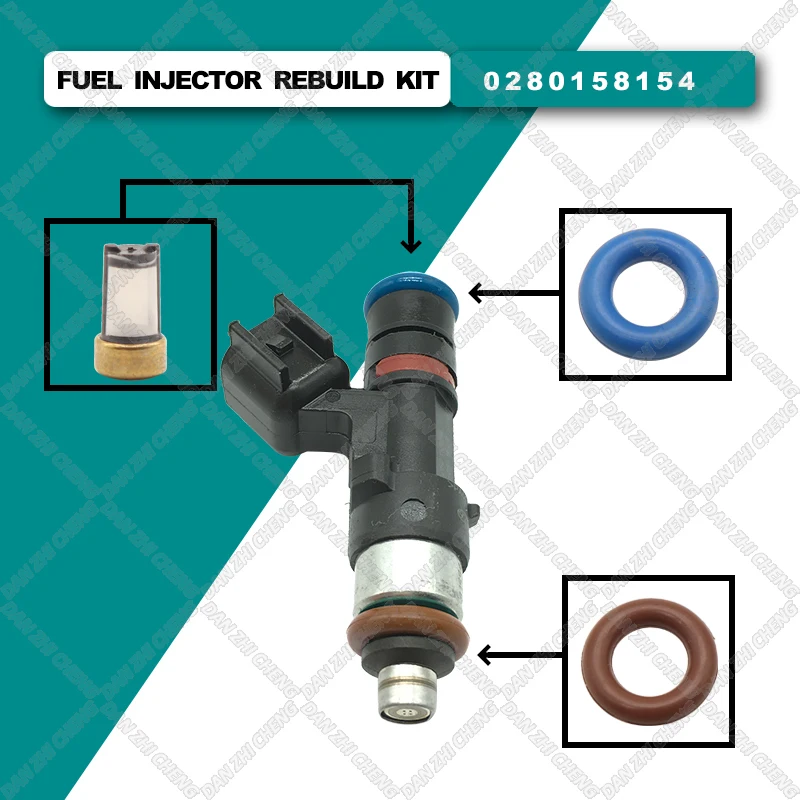 8 set Fuel Injector Service Repair Kit Filters Orings Seals Grommets for 2007-2008 GMC Acadia Saturn Outlook 3.6L V6 0280158154
8 set Fuel Injector Service Repair Kit Filters Orings Seals Grommets for 2007-2008 GMC Acadia Saturn Outlook 3.6L V6 0280158154