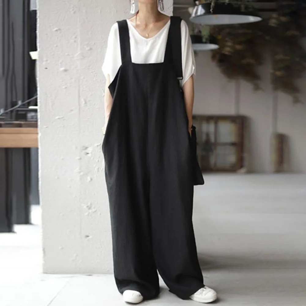Jumpsuit New Loose Casual Fashion Suspenders Solid Color Straight Suspenders Korea Japan Style Ins Elegant Chic 2022 Summer
Jumpsuit New Loose Casual Fashion Suspenders Solid Color Straight Suspenders Korea Japan Style Ins Elegant Chic 2022 Summer