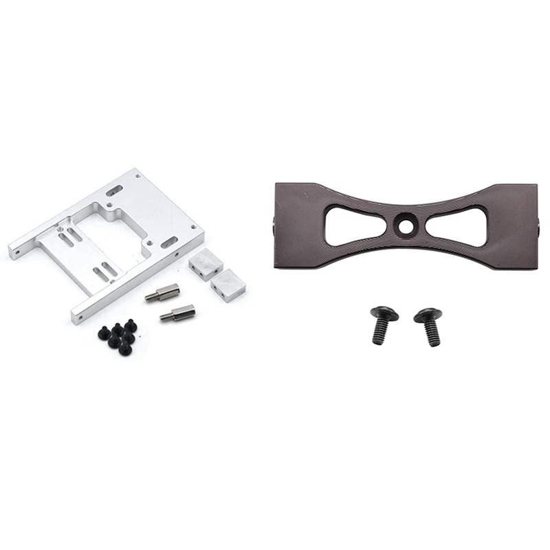 2 Set RC Car Part: 1 Set 1/16 RC Car Metal Steering Servo Warehouse Fixed Mount Bracket & 1 Set Metal Bracket
2 Set RC Car Part: 1 Set 1/16 RC Car Metal Steering Servo Warehouse Fixed Mount Bracket & 1 Set Metal Bracket