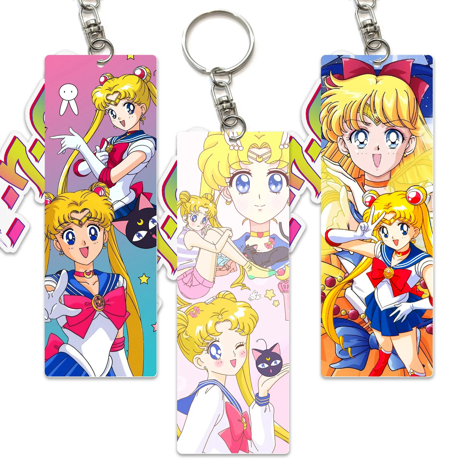 Girl Japanese Anime Acrylic Cute Keychains Key Chain Keys Ring Key Holder Creativity Charm Fashion Jewelry Accessories Gifts
Girl Japanese Anime Acrylic Cute Keychains Key Chain Keys Ring Key Holder Creativity Charm Fashion Jewelry Accessories Gifts