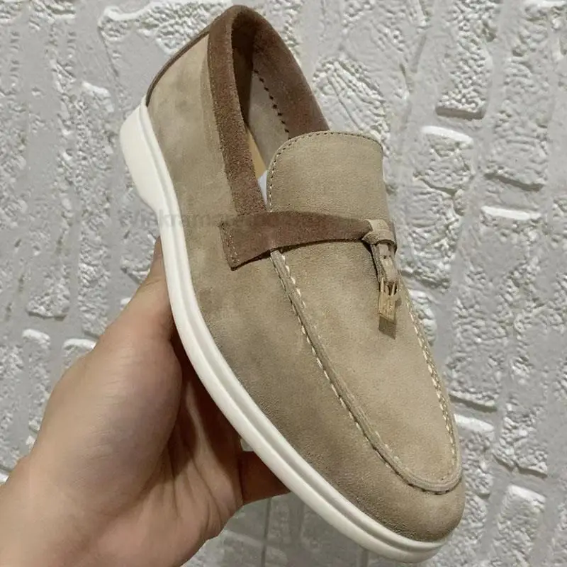 High Quality Men's Loafer Shoes Suede Leather Flat Shoes 2023 Summer Slip On Casual Mocasines Driving Shoes Men Shoes Fashion
High Quality Men's Loafer Shoes Suede Leather Flat Shoes 2023 Summer Slip On Casual Mocasines Driving Shoes Men Shoes Fashion