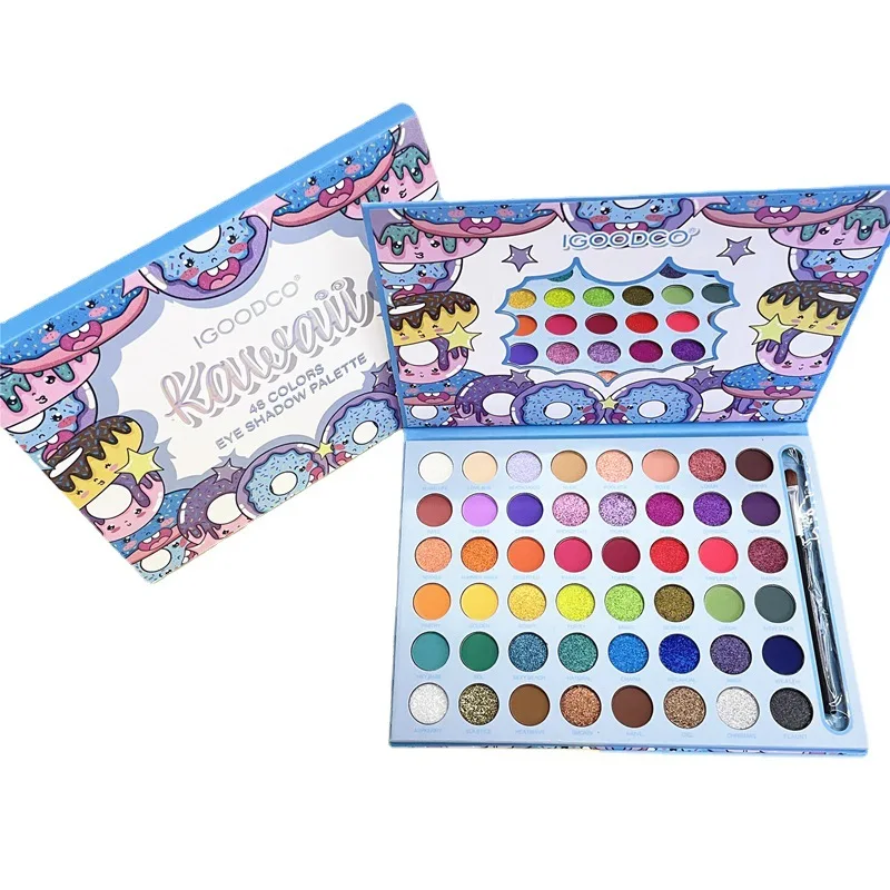 IGOODCO 48 Colors Folding Eyeshadow Multi-role Makeup Palette Matte Glitter Colorful Eye Shadow Highlighter Bronzer Flash Powder
IGOODCO 48 Colors Folding Eyeshadow Multi-role Makeup Palette Matte Glitter Colorful Eye Shadow Highlighter Bronzer Flash Powder