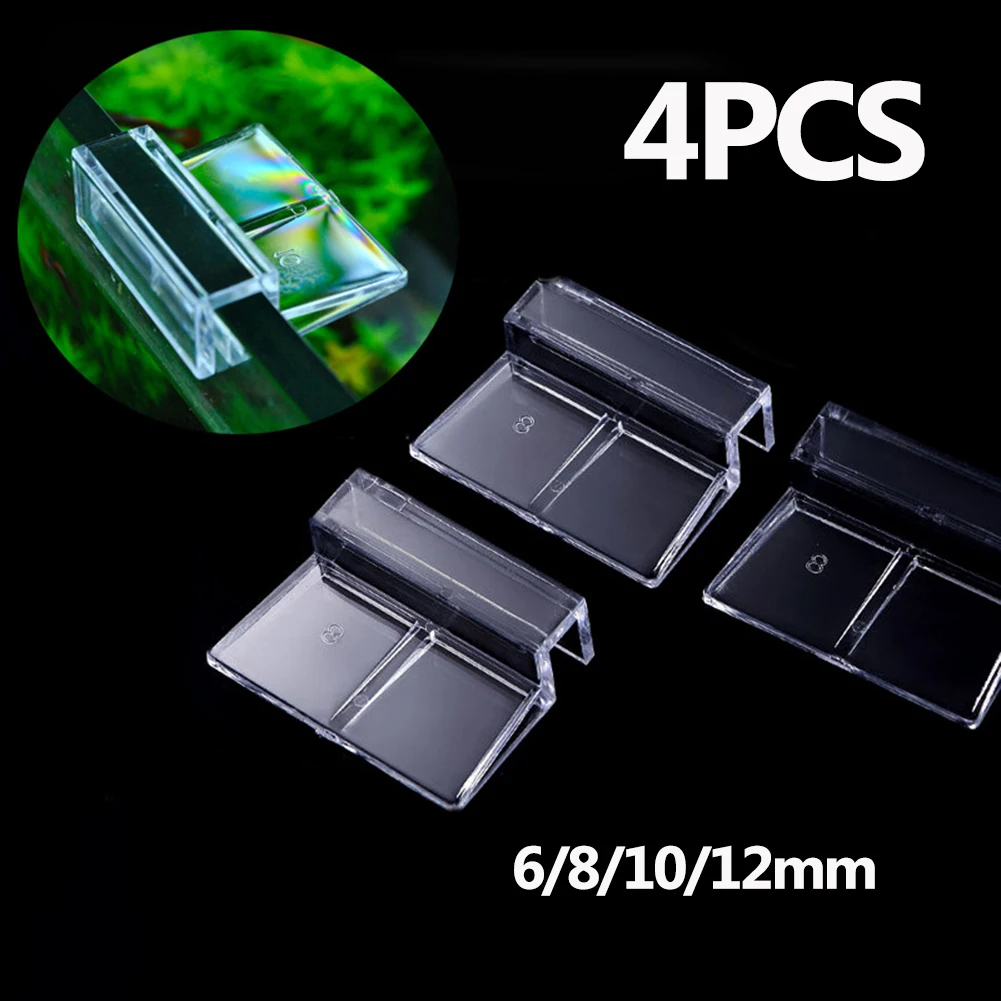 4pcs Fish Tank Bracket Clip Stand Clamp Aquarium Lid Acrylic Support Holder 6mm 8mm 10mm 12mm Glass Cover Plate Bracket Tools
4pcs Fish Tank Bracket Clip Stand Clamp Aquarium Lid Acrylic Support Holder 6mm 8mm 10mm 12mm Glass Cover Plate Bracket Tools