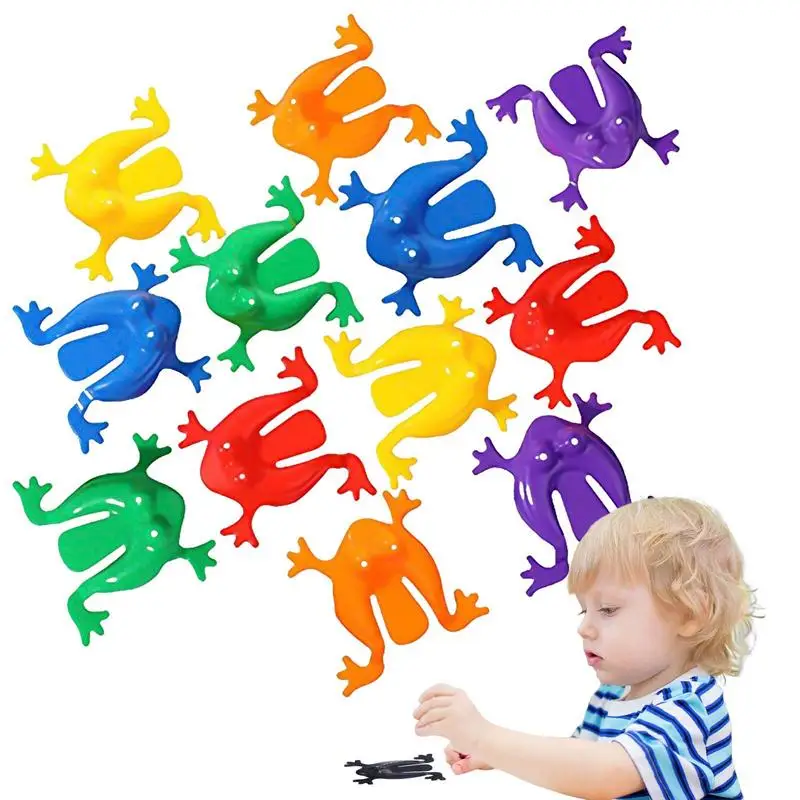 

Игрушка, прыгающая лягушка 12 шт. красочная мини-лягушка, прыгающая игрушка, милые маленькие прыгающие лягушки, прыгающие лягушки, игрушки для детей, сувениры для вечеринок