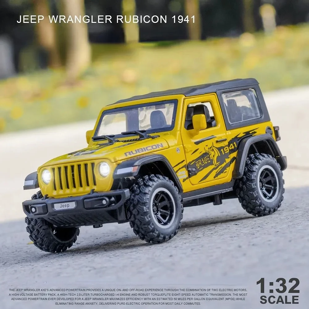 1:32 Jeeps Wrangler Rubicon 1941 литый под давлением автомобиль металлические игрушечные автомобили со звуком и фотомагнитом автомобиль игрушки подарки мальчикам
1:32 Jeeps Wrangler Rubicon 1941 литый под давлением автомобиль металлические игрушечные автомобили со звуком и фотомагнитом автомобиль игрушки подарки мальчикам