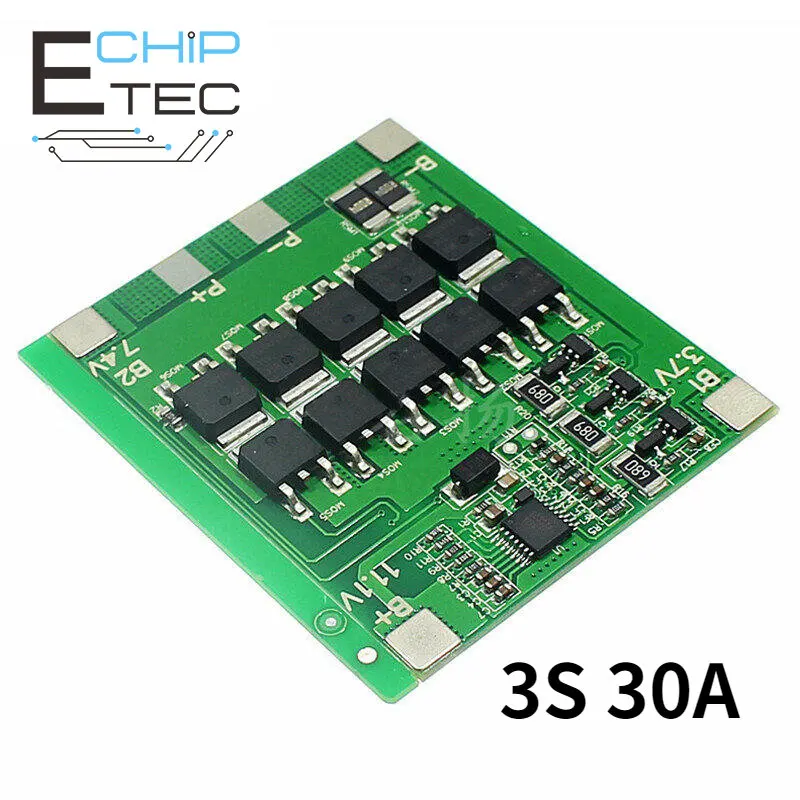 3S 30A Lithium Battery Protection Board with Same Port and Balanced Protection Module for Motorcycle
3S 30A Lithium Battery Protection Board with Same Port and Balanced Protection Module for Motorcycle