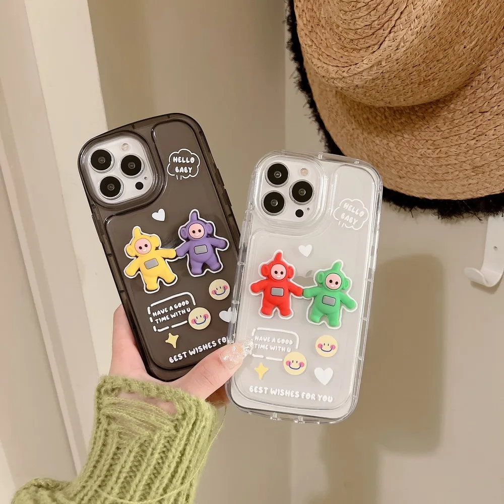 3D Cartoon Character Pattern Transparent Phone Case For iphone 11ProMax 11 12ProMax 12Pro 12 13ProMax 13Pro 13 Soft Shell
3D Cartoon Character Pattern Transparent Phone Case For iphone 11ProMax 11 12ProMax 12Pro 12 13ProMax 13Pro 13 Soft Shell