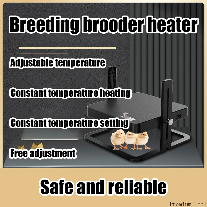 New Heating Board for Household Chick Rearing Kiosks Adjustable Temperature Freely Adjustable Angle Intelligent Chicken Heater
New Heating Board for Household Chick Rearing Kiosks Adjustable Temperature Freely Adjustable Angle Intelligent Chicken Heater