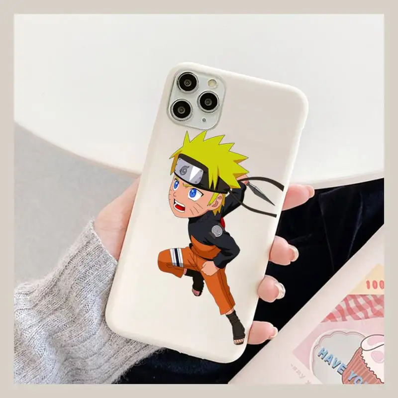BANDAI Uzumaki Naruto Phone Case for iPhone 11 12 13 Mini Pro Xs Max 8 7 6 6S Plus X XR Solid Candy Color Case
BANDAI Uzumaki Naruto Phone Case for iPhone 11 12 13 Mini Pro Xs Max 8 7 6 6S Plus X XR Solid Candy Color Case