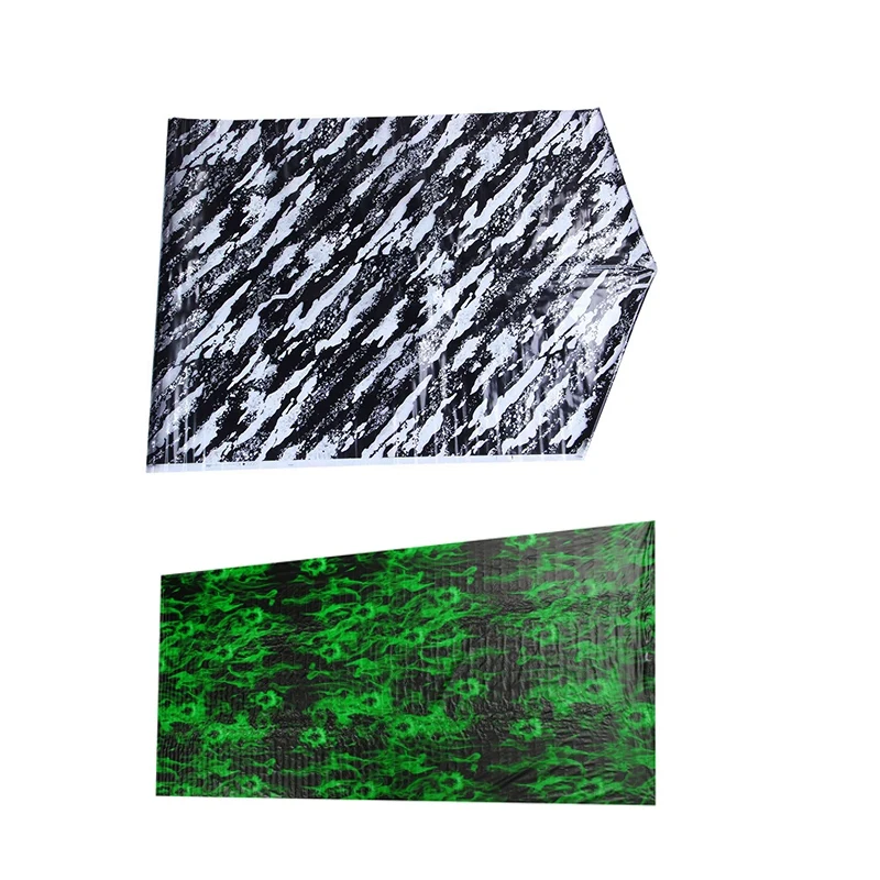 2 Pcs Water Transfer Printing Film Hydrographics Hydro Dipping Kit, Skull Green 0.5X2m & Splatter 0.5X1m
2 Pcs Water Transfer Printing Film Hydrographics Hydro Dipping Kit, Skull Green 0.5X2m & Splatter 0.5X1m