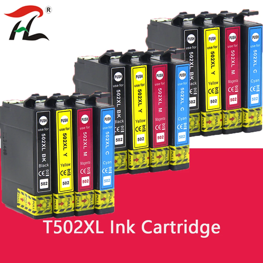 502XL Compatible for Epson 502 XL Ink Cartridges for Epson Expression Home XP-5105 XP5105 XP5100, Workforce WF-2860 WF-2865DWF
502XL Compatible for Epson 502 XL Ink Cartridges for Epson Expression Home XP-5105 XP5105 XP5100, Workforce WF-2860 WF-2865DWF
