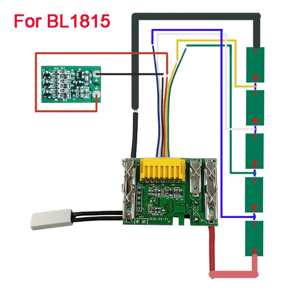 BL1830 Li-ion Battery PCB Protection Circuit Board For 18V 3/6/9Ah Ecoflow Tools Dremel Festool Metabo Parafusadeira
BL1830 Li-ion Battery PCB Protection Circuit Board For 18V 3/6/9Ah Ecoflow Tools Dremel Festool Metabo Parafusadeira