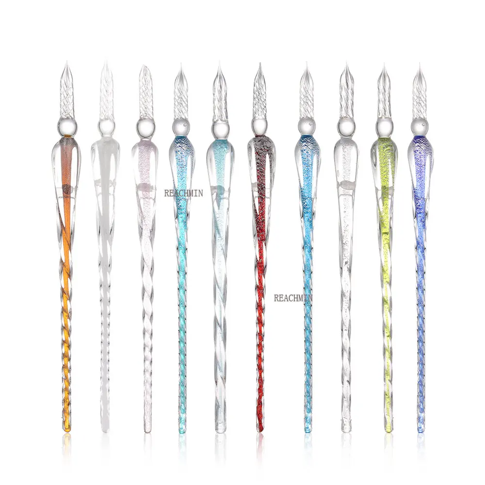 1 Pc 0.7mm Glass Drip Fountain Pen Vintage Glass Dip Dipping Pen Signature Filling Ink Fountain Pens Writing Tools
1 Pc 0.7mm Glass Drip Fountain Pen Vintage Glass Dip Dipping Pen Signature Filling Ink Fountain Pens Writing Tools