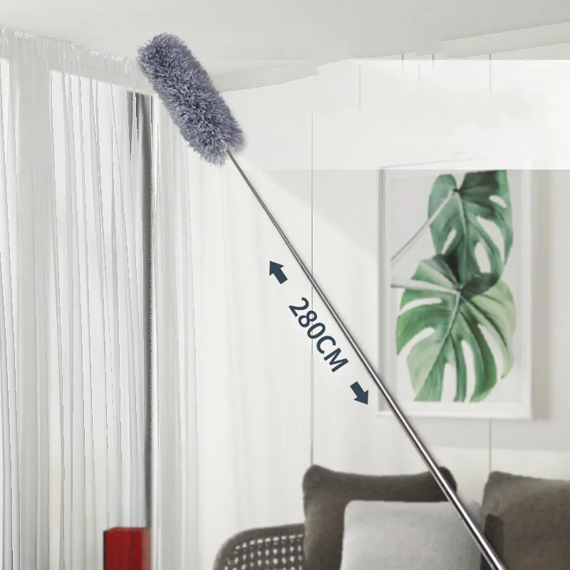 280cm Adjustable Telescopic Duster Brush Bending Dust Whisk Dust Removal Household Dusting Household Cleaning Tools
280cm Adjustable Telescopic Duster Brush Bending Dust Whisk Dust Removal Household Dusting Household Cleaning Tools