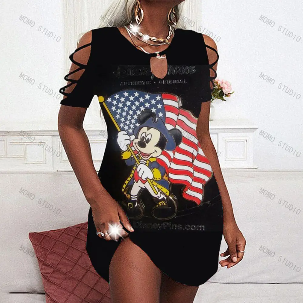 Color Cutout Sleeves Fashion Minnie Mouse Woman Clothes HD Print Cartoon Party Dresses for Women 2022 Mini Dress Y2k Sexy Disney
Color Cutout Sleeves Fashion Minnie Mouse Woman Clothes HD Print Cartoon Party Dresses for Women 2022 Mini Dress Y2k Sexy Disney