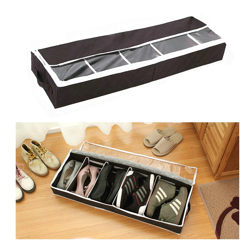 5 Grids Underbed Shoe Bag Clear Shoe Organizer Shoe Holder Bed Clear Shoe Cases Sock Shoes Storage Box Shoe Storage Bin Drawer
5 Grids Underbed Shoe Bag Clear Shoe Organizer Shoe Holder Bed Clear Shoe Cases Sock Shoes Storage Box Shoe Storage Bin Drawer
