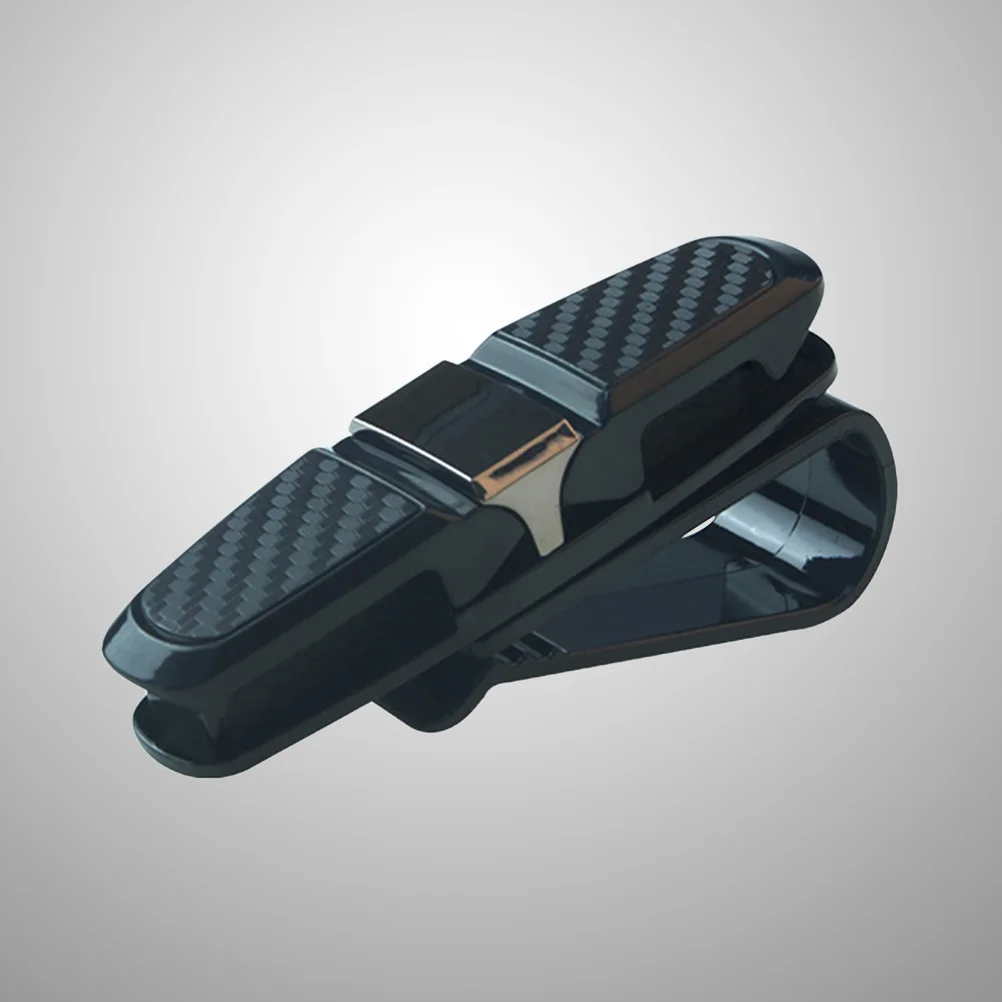2PCS Car Sun Visor Clip Universal Rotatable Carbon Fiber Sunglasses Cage Holder Car Accessory 
2PCS Car Sun Visor Clip Universal Rotatable Carbon Fiber Sunglasses Cage Holder Car Accessory