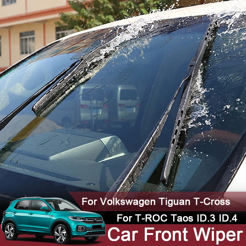 

Car Windscreen Wiper Blade Protective Rubber For Volkswagen Touareg Teramont Atlas ID.3 ID.4 Taos T-CROSS T-ROC Tiguan 2009-2024