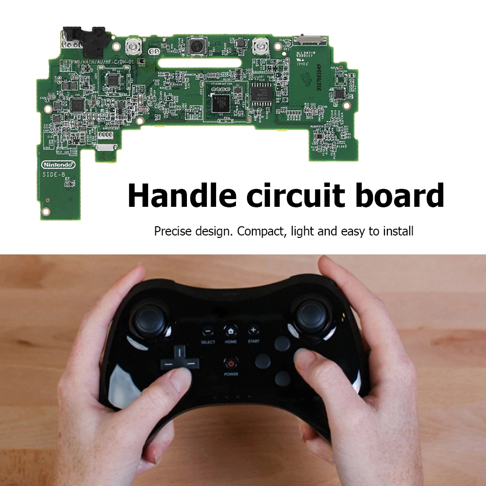 Запасная материнская плата для геймпада, легкая установка для игровой подставки WII U
Запасная материнская плата для геймпада, легкая установка для игровой подставки WII U