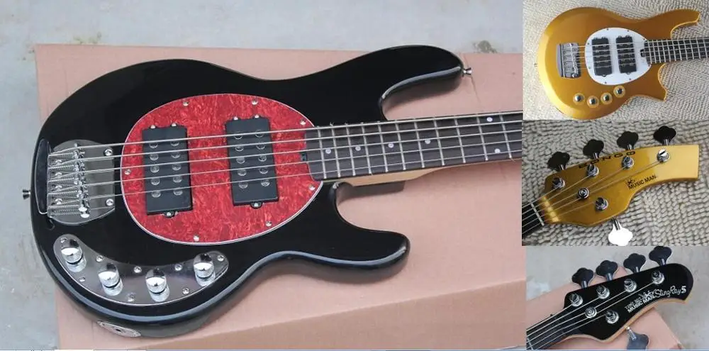 Factory Wholesale High Quality 5 string music man stingray Active pickups 9V battery guitar Electric Bass Guitar in stock
Factory Wholesale High Quality 5 string music man stingray Active pickups 9V battery guitar Electric Bass Guitar in stock