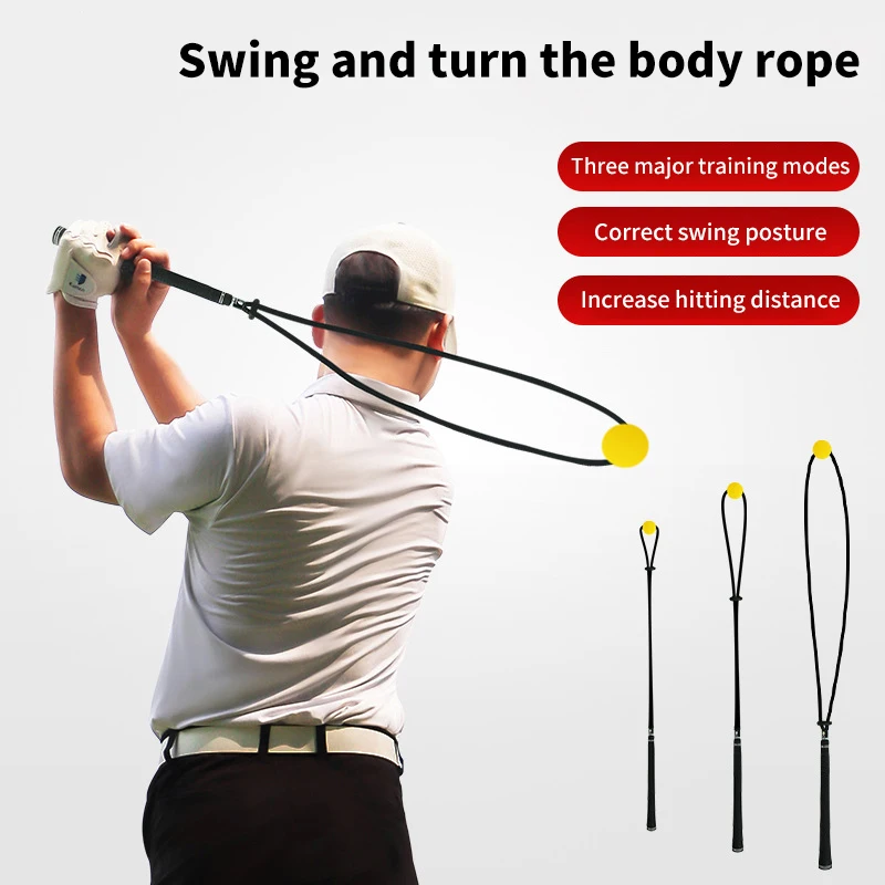 1PC Golf Swing Practice Rope Golf Practice Swing Trainer Adjustable Golf Assistance Exercises Rope Golf Practice Accessory
1PC Golf Swing Practice Rope Golf Practice Swing Trainer Adjustable Golf Assistance Exercises Rope Golf Practice Accessory