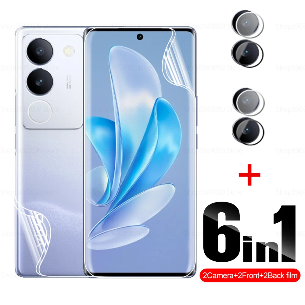 6 в 1, Гидрогелевая Защитная пленка для камеры vivo V29, V29, 29, 29 в, VivoV29, дюйма, V2250
6 в 1, Гидрогелевая Защитная пленка для камеры vivo V29, V29, 29, 29 в, VivoV29, дюйма, V2250