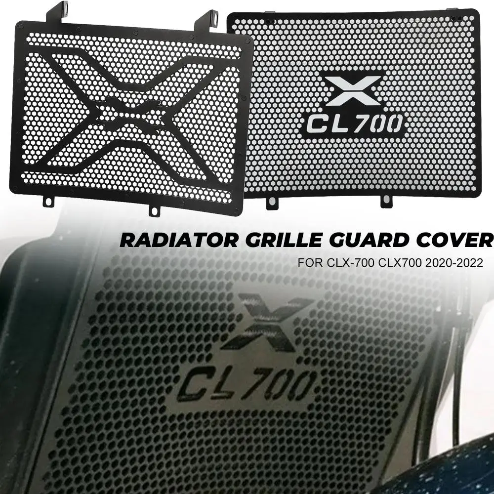 

CLX 700 мотоциклетные алюминиевые аксессуары, радиатор, решетка радиатора, защитная крышка, защита для CFMOTO CF MOTO 700CL-X CLX700 2020 2021 2022