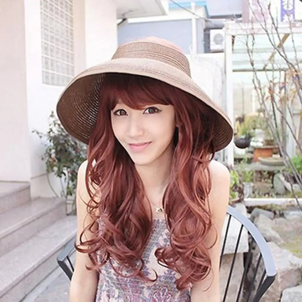 Women's Hat Summer Wide Brim Roll Up Foldable Sun Beach Straw Braid Visor Sun Hat Handmade Parent-Child Empty Top Beach Hat
Women's Hat Summer Wide Brim Roll Up Foldable Sun Beach Straw Braid Visor Sun Hat Handmade Parent-Child Empty Top Beach Hat
