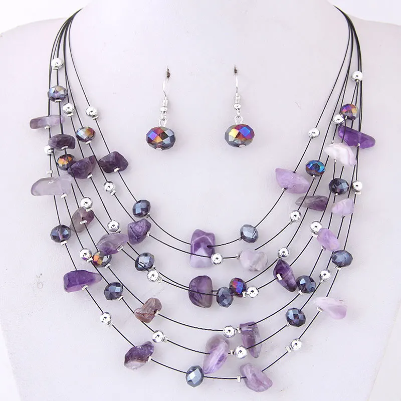 Jewelry Fashion Bohemia Bridal Wedding Jewelry Sets Crystal Coral Necklace Earrings Set African Beads Jewelry Set Bijoux Femme
Jewelry Fashion Bohemia Bridal Wedding Jewelry Sets Crystal Coral Necklace Earrings Set African Beads Jewelry Set Bijoux Femme