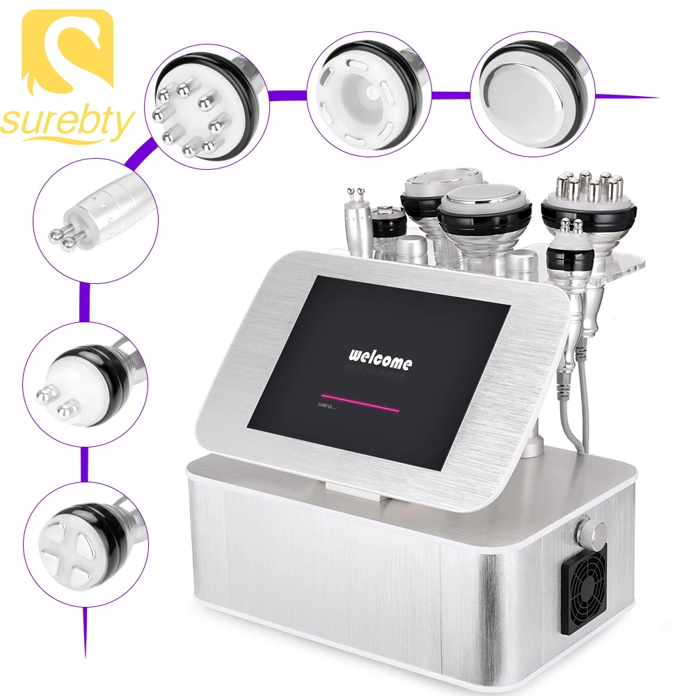 6 in 1 Unoisetion Cavitation Vacuum Radio Frequency Skin Tightening Machine Body Slimming Facial Care Equipment
6 in 1 Unoisetion Cavitation Vacuum Radio Frequency Skin Tightening Machine Body Slimming Facial Care Equipment