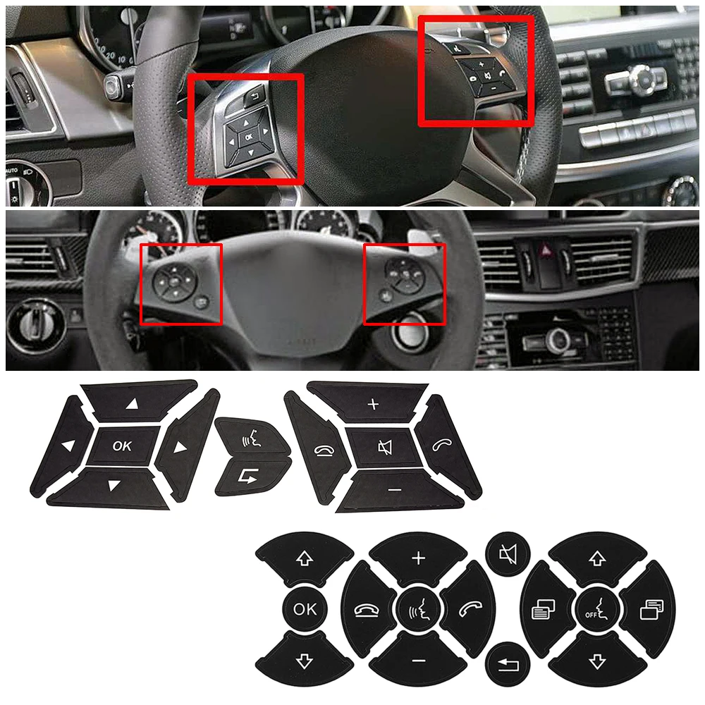 Для Mercedes Benz A Class W176 A160 A180 A200 A220 A250 Автомобильная Кнопка рулевого колеса ремонт стикер наклейка
Для Mercedes Benz A Class W176 A160 A180 A200 A220 A250 Автомобильная Кнопка рулевого колеса ремонт стикер наклейка