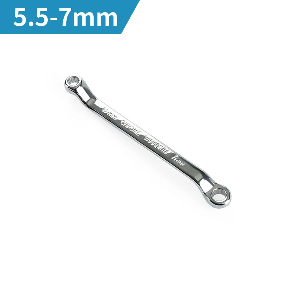 

1pc Double Box End Wrench Metric Combination Durable Aviation Spanner Chromium-vanadium Steel Wrench For Car Repair Tools