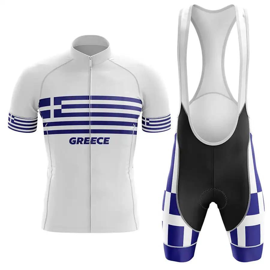 LASER CUT Greece NATIONAL SHORT SLEEVE CYCLING JERSEY SUMMER CYCLING WEAR ROPA CICLISMO+BIB SHORTS
LASER CUT Greece NATIONAL SHORT SLEEVE CYCLING JERSEY SUMMER CYCLING WEAR ROPA CICLISMO+BIB SHORTS