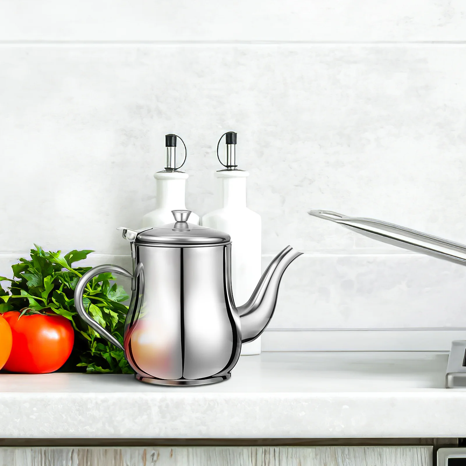 Stainless Steel Oil Pot Containers Cooking Filter Strainer Filtering Fat Separator
Stainless Steel Oil Pot Containers Cooking Filter Strainer Filtering Fat Separator