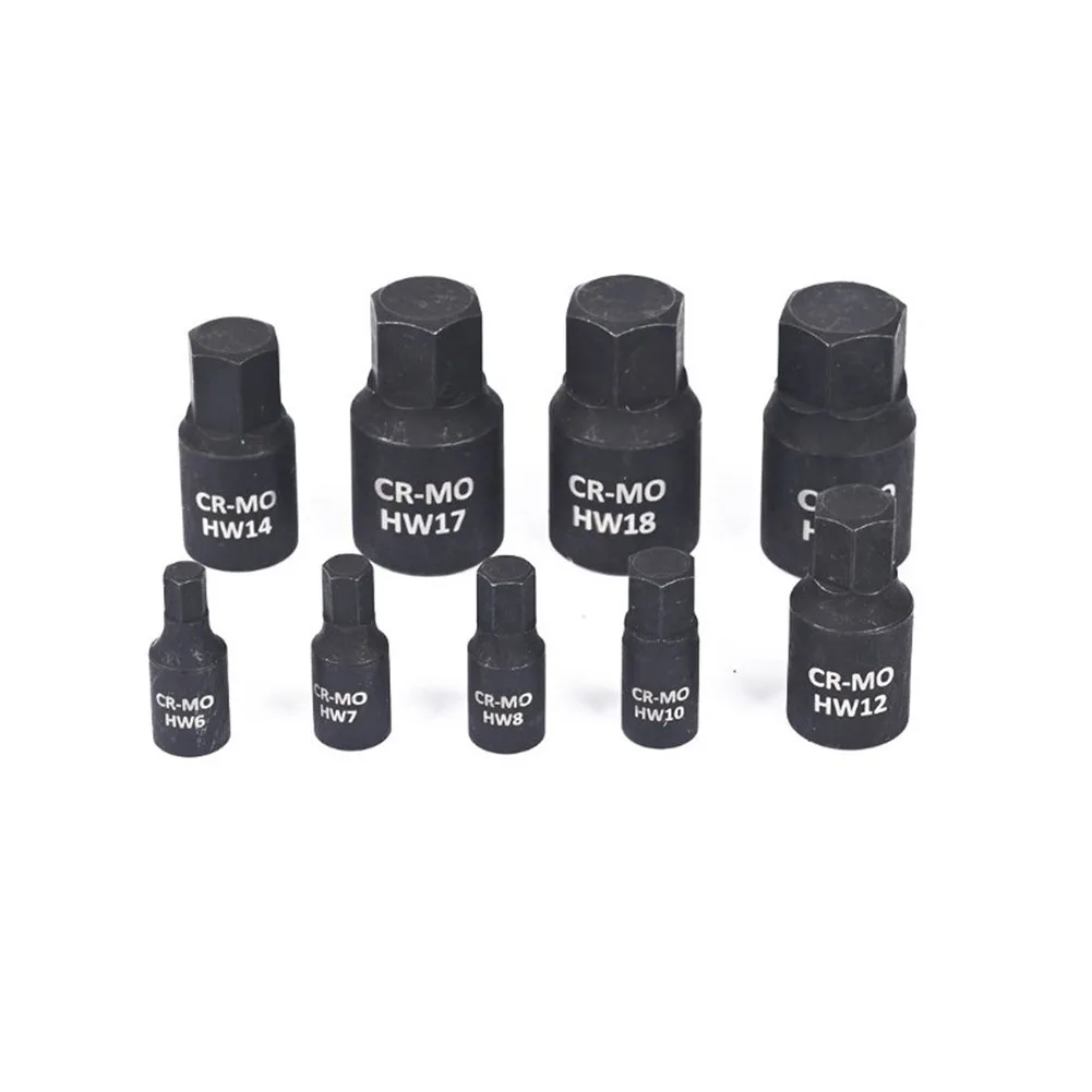 9/10Pcs H6-H19 T10-T50 Drive Hex/Torx Bits Socket Screwdriver Bit Chrome Vanadium Steel 1/4 3/8 1/2inch Power Tools Accessories
9/10Pcs H6-H19 T10-T50 Drive Hex/Torx Bits Socket Screwdriver Bit Chrome Vanadium Steel 1/4 3/8 1/2inch Power Tools Accessories