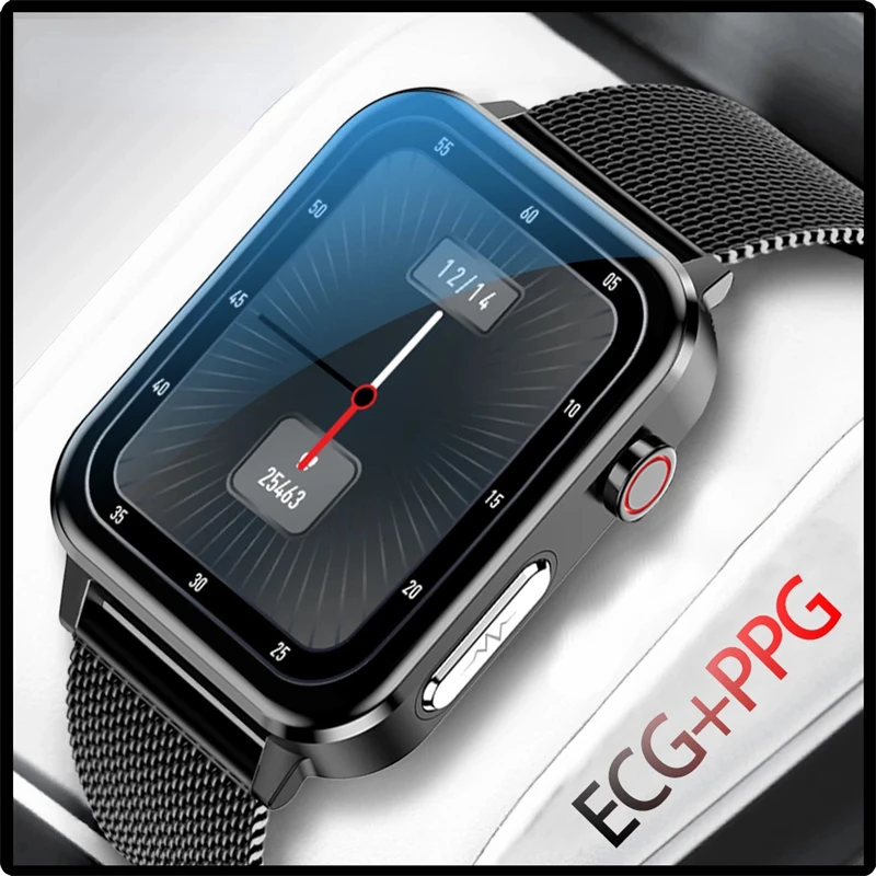 For Xiaomi Huawei Men Smart Watch ECG PPG Heart Rate Body Temperature Women Smartwatch Men Fitness Tracker Sport Watch
For Xiaomi Huawei Men Smart Watch ECG PPG Heart Rate Body Temperature Women Smartwatch Men Fitness Tracker Sport Watch