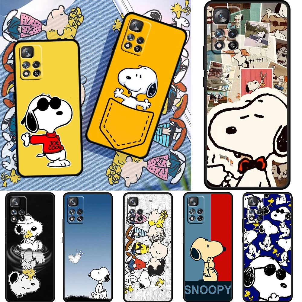 Snoopy Cartoon Cute Boy For Xiaomi Redmi Note 11 10 11T 10S 9 9S 8 7 5G 4G Soft Black Phone Case Funda Coque Capa Cover Shell
Snoopy Cartoon Cute Boy For Xiaomi Redmi Note 11 10 11T 10S 9 9S 8 7 5G 4G Soft Black Phone Case Funda Coque Capa Cover Shell