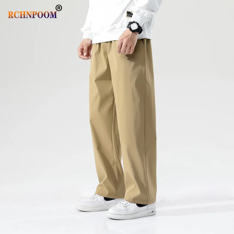 Men Casual Pants Loose Straight Wide Leg Pants Men New Retro Streetwear Skateboard Neutral Trousers Fashion Solid Color Pants
Men Casual Pants Loose Straight Wide Leg Pants Men New Retro Streetwear Skateboard Neutral Trousers Fashion Solid Color Pants