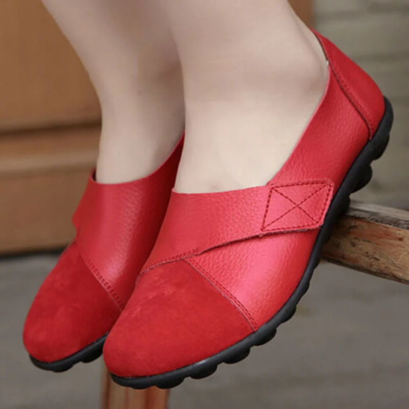 Orthopedic PU Leather Loafers Soft Sole Casual Flats Shoes For Women Students Plus Size
Orthopedic PU Leather Loafers Soft Sole Casual Flats Shoes For Women Students Plus Size