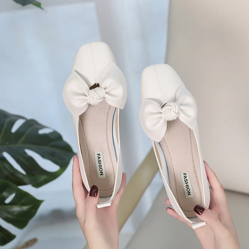 Fashion single shoes women's spring and autumn new flat bottom slip-on shallow mouth casual shoes bow sweet sneakers
Fashion single shoes women's spring and autumn new flat bottom slip-on shallow mouth casual shoes bow sweet sneakers