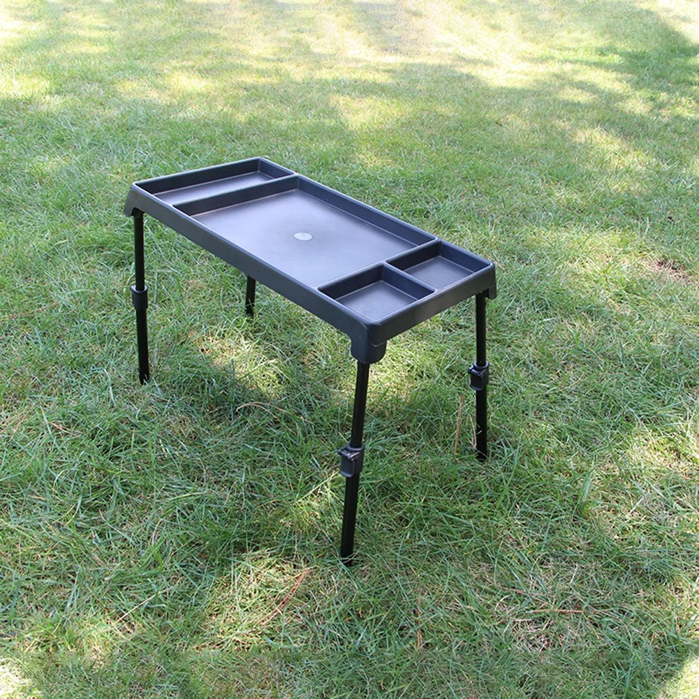 Fishing Table Lightweight Foldable Legs Bait Tables Carp Coarse Terminal Tackle Bait Table Non Slip Surface 54*28*30cm Partition
Fishing Table Lightweight Foldable Legs Bait Tables Carp Coarse Terminal Tackle Bait Table Non Slip Surface 54*28*30cm Partition