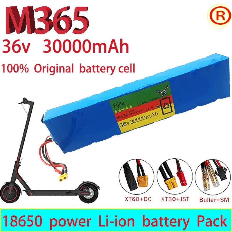 m365 10S3P 36V 30000mAh 36v Electric Scooter Battery Pack 18650 Lithium M365 Electric Scooter 36v Battery Scooter
m365 10S3P 36V 30000mAh 36v Electric Scooter Battery Pack 18650 Lithium M365 Electric Scooter 36v Battery Scooter