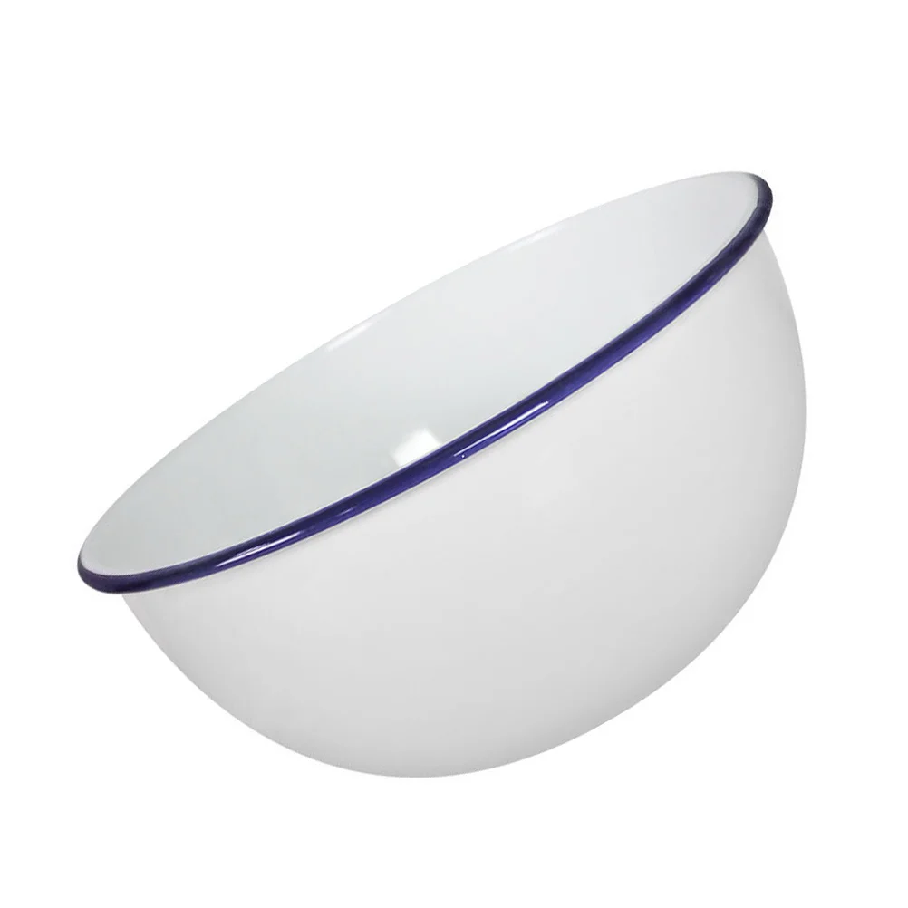 Ornament Container Serving Bowls Tray Round Enamel Basin Vintage White Ceramic Soup Storage Microwaveable Salad
Ornament Container Serving Bowls Tray Round Enamel Basin Vintage White Ceramic Soup Storage Microwaveable Salad
