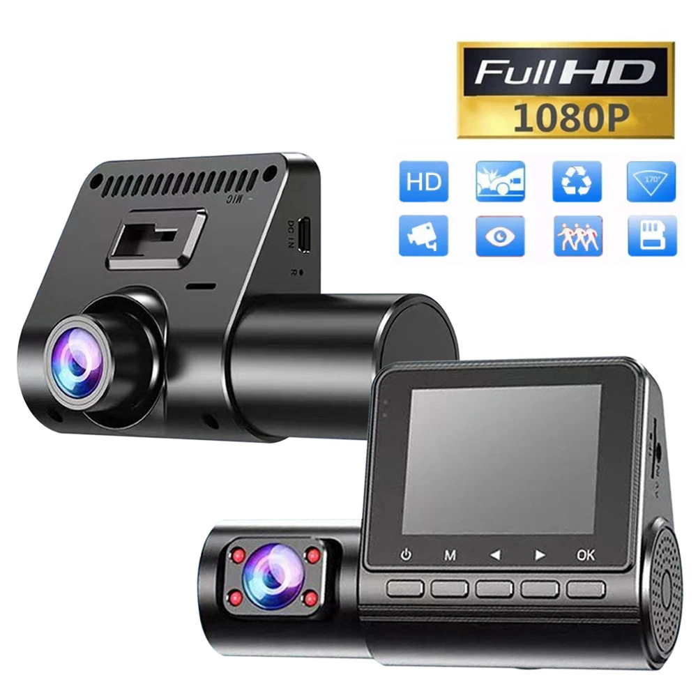 24H three Lens Dash Cam Black Box In Car DVR Camera Video Recorder Car Video Recorder Dash Cam 1080P HD Cycle Recording Video
24H three Lens Dash Cam Black Box In Car DVR Camera Video Recorder Car Video Recorder Dash Cam 1080P HD Cycle Recording Video